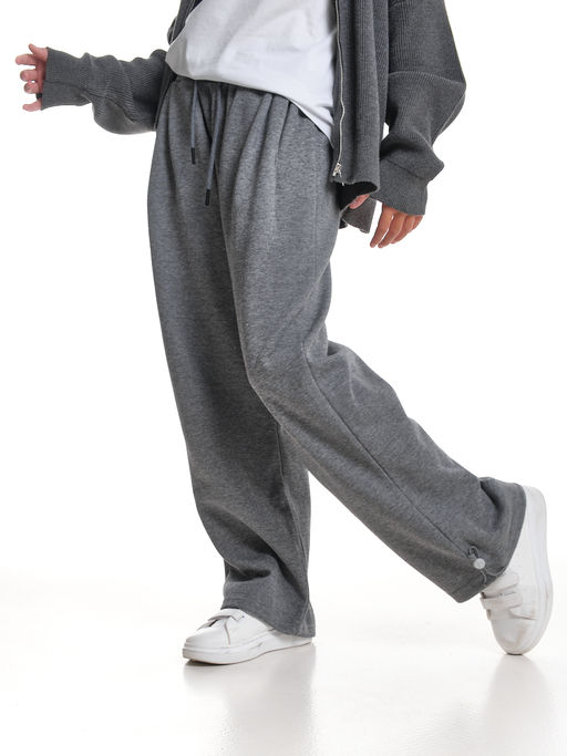 Брюки для девочки 33-7494 серый - Mini maxi фото 5