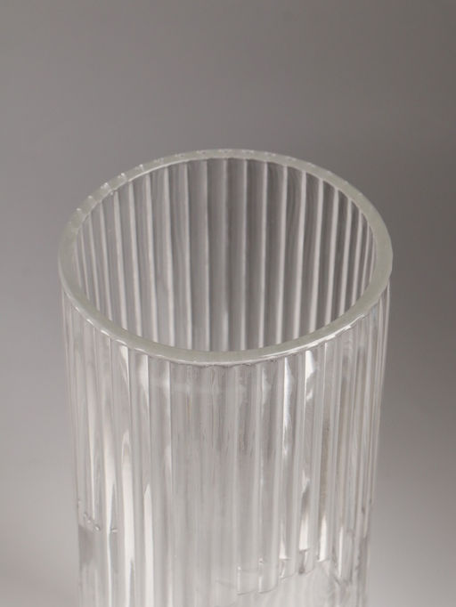 Ваза для цветов «Вигдис», 29.5×12 см, стекло, прозрачная