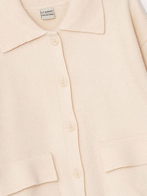 Polo Yaka K?z ?ocuk Triko H?rka - Waikiki фото 3