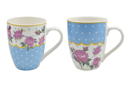 Цена за 2 шт. Кружка 380 мл, 99014 микс 2 сорт