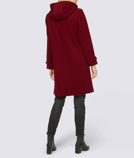 Пальто, темно-красное - Linea tesini фото 4