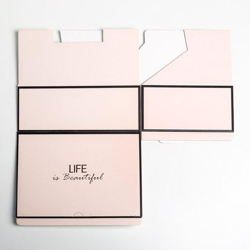 Коробка подарочная сборная, упаковка, Believe, 26 х 19 х 10 см