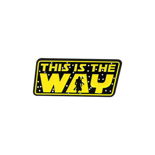 Металлический значок This is the way
