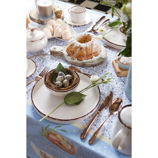 Скатерть «Этель. Пасхальные радости», 110×147 см, 100% хлопок, саржа 190 г/м²