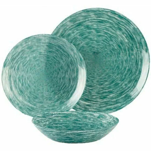 Набор столовый BRUSHMANIA METALLIC GREEN 12пр арт.V6061 /Люминарк/ - Luminarc фото 2