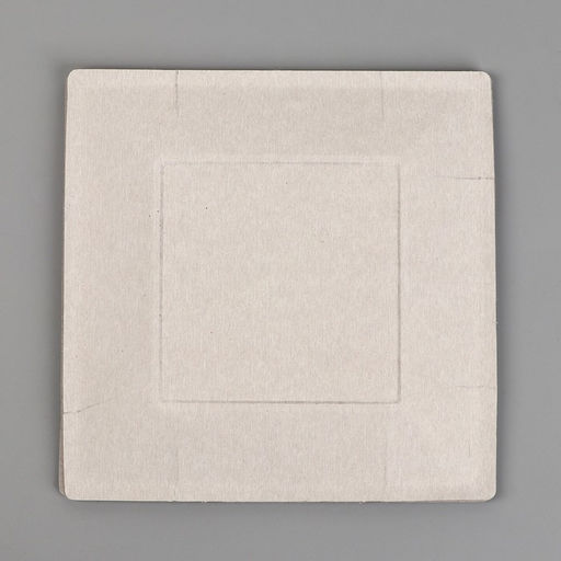 Цена за 10 шт. Тарелка бумажная Единорожка, квадратная - Страна карнавалия фото 4