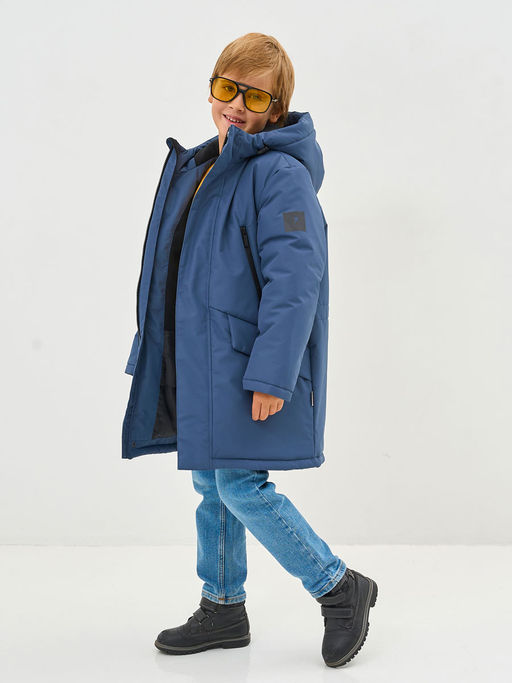 Куртка зимняя 25537-524 джинсовый