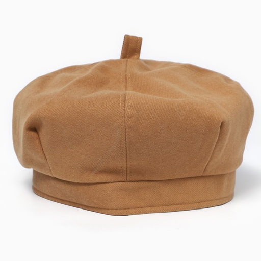 Берет, цвет песочный, р-р 56см - Overhat фото 2