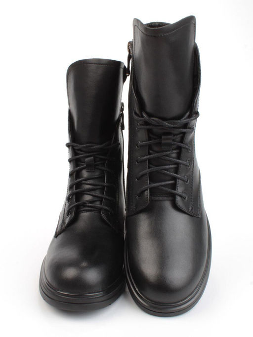 04-M3-830 BLACK Ботинки зимние женские (натуральная кожа, натуральный мех) - Фабричный китай фото 13