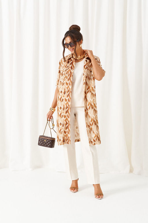 Костюм Beautiful Free 6455 молочно-песочный