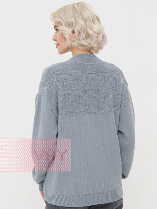 Джемпер женский 5232-41320. 0174 стальной