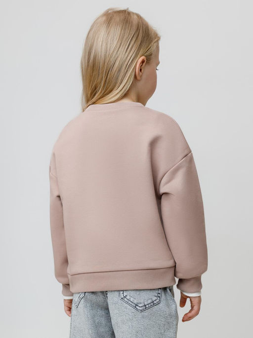 КР 302816/латте к625 джемпер (свитшот) для дев