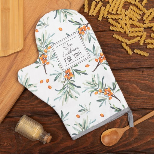 Варежка-прихватка Berry garden, 20?28 см, саржа, 100% хлопок, ватин 250 г/м?