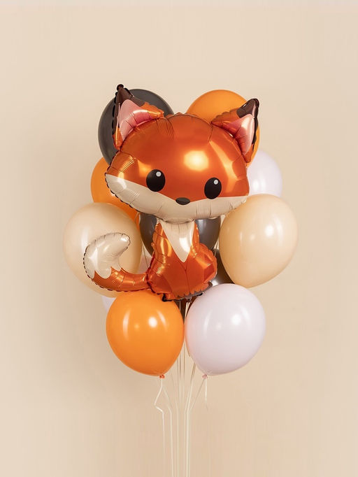 Воздушный шар фольгированный 36" «Лисёнок»