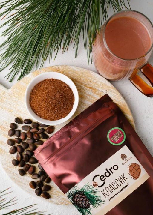 Кедровый напиток классика, 120 г - Сибирский кедр фото 2