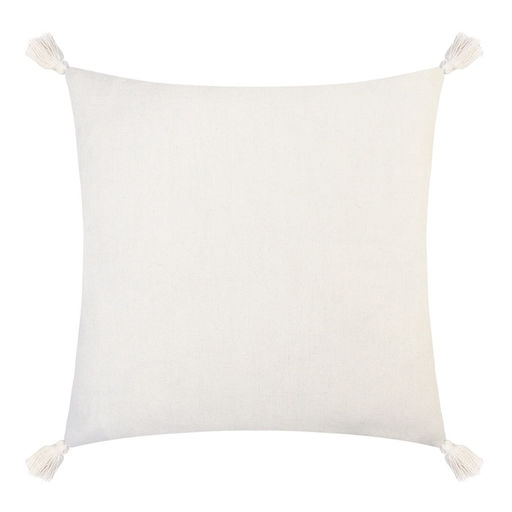 Наволочка декоративная Этель Бохо, 45х45 см, цвет молочный, 100% хлопок  фото 10