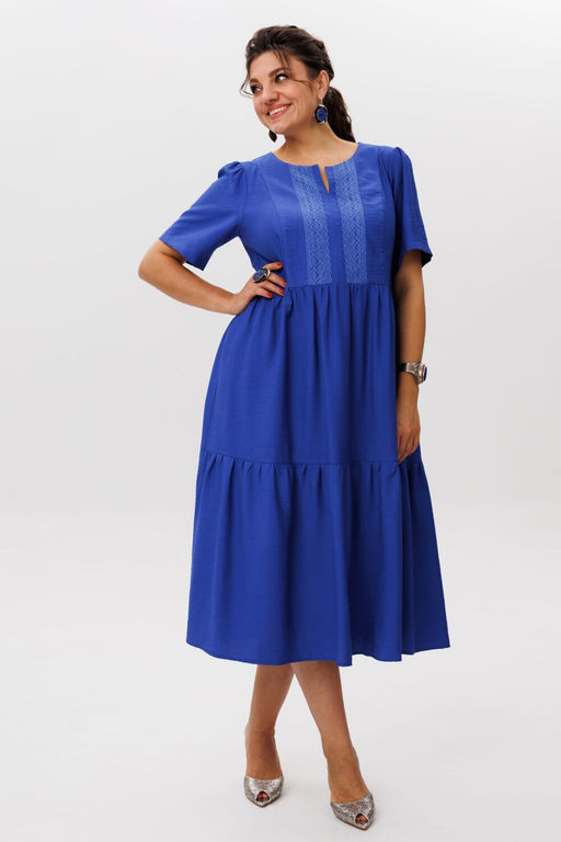 Платье ANELLI 1604 сон в васильках фото 7