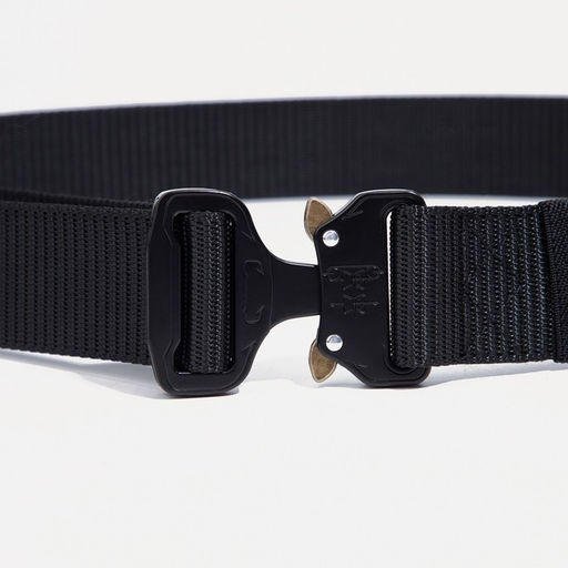 Ремень мужской, ширина 4 см, пряжка металл, цвет чёрный - Simaland фото 2