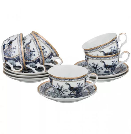 Набор чайный 12 пр 270 мл арт. LY-11/12, LY1620.1/2 (591080, 625157.547326, 684076, 731361, 589546) - Полимербыт фото 2