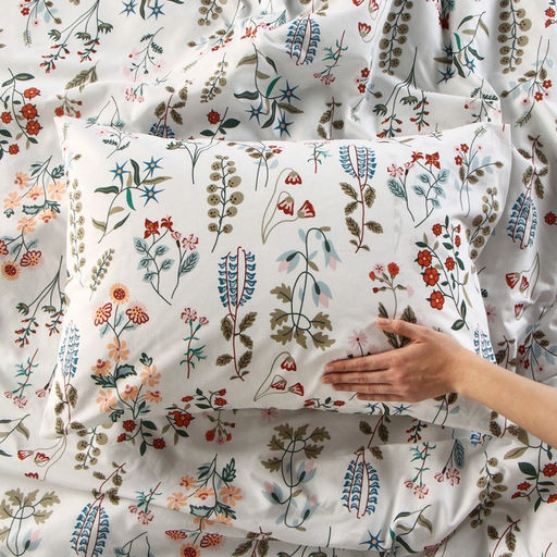 Постельное бельё евро «Этель» Alpine meadow, поплин