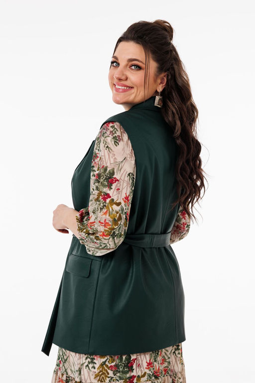 Жилет ANELLI 1502.1 яшмово-зеленый