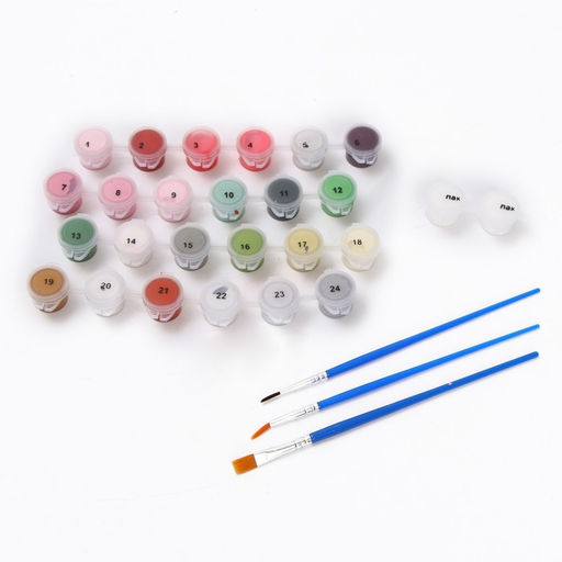 Картина по номерам на холсте с подрамником Букет, 40?50 см