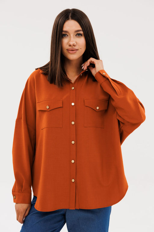 Костюм Lars Style 969 терракот/синий