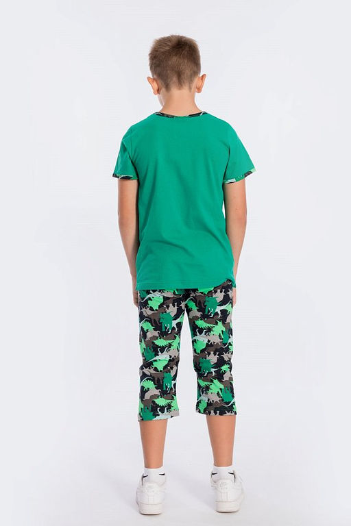 Костюм с капри М21917Пф Набивка - Елена фото 4