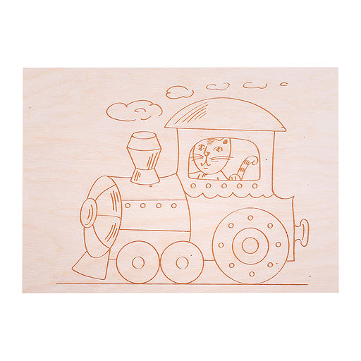 Доски для выжигания 10шт "Новичок"