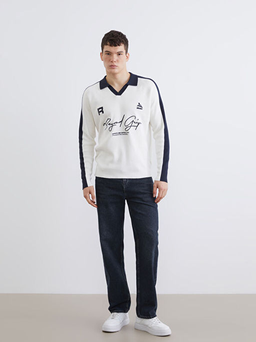 Baggy Fit Erkek Jean Pantolon