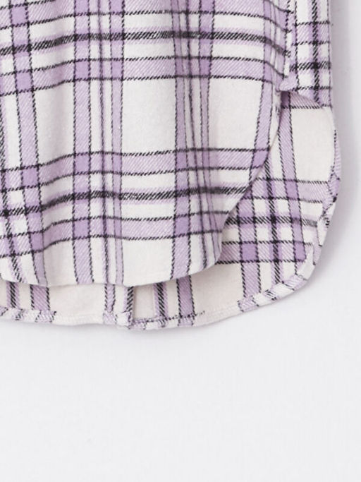 Ekose Uzun Kollu K?z ?ocuk Tunik - Waikiki фото 3