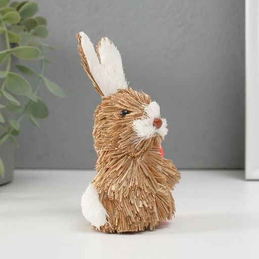 Фигурка Милый зайка с морковкой, 8?4.7?12.3 см
