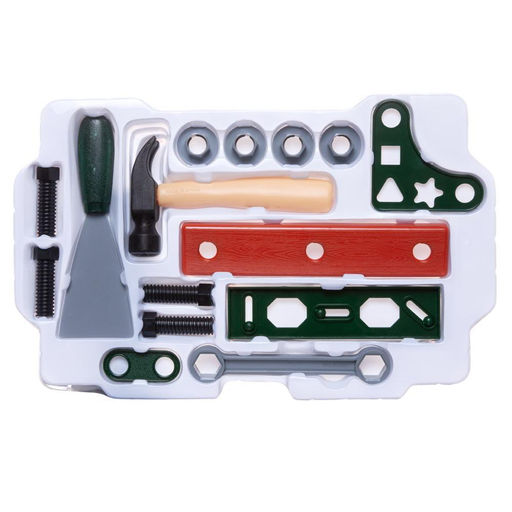 Игровой набор ABtoys Помогаю Папе Инструменты в чемодане 22 предмета  фото 2