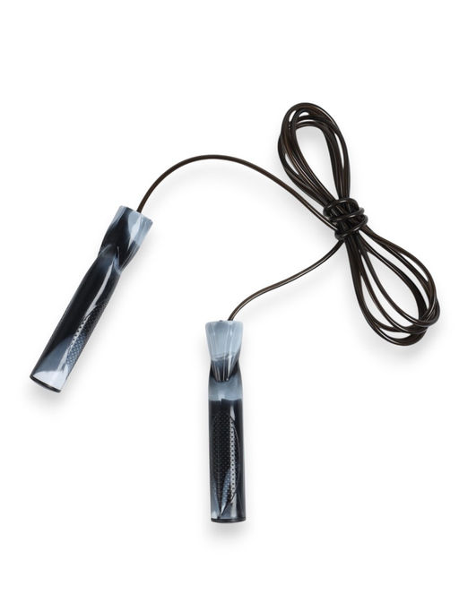 Цена за 10 шт. Скакалка спортивная, 2.7 м, регулируемая, скоростная, с подшипником, чёрная