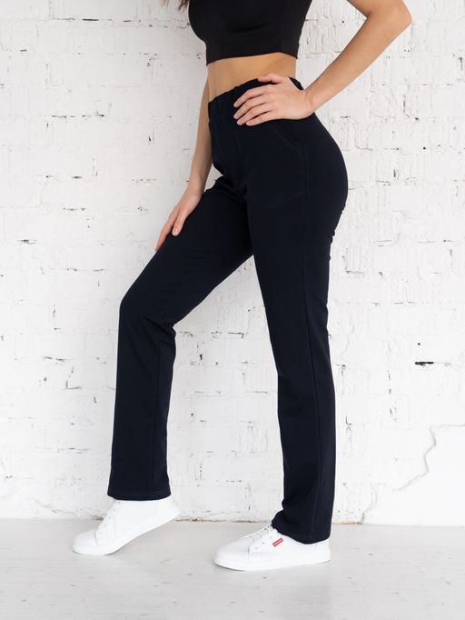 Брюки футер 2-хнитка мягкая резинка - Binita фото 5