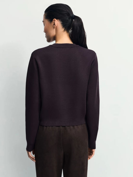 Вязаный джемпер из вискозы / Zarina фото 6