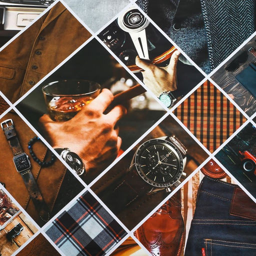 Цена за 10 шт. Бумага упаковочная глянцевая Мужская, 70?100 см