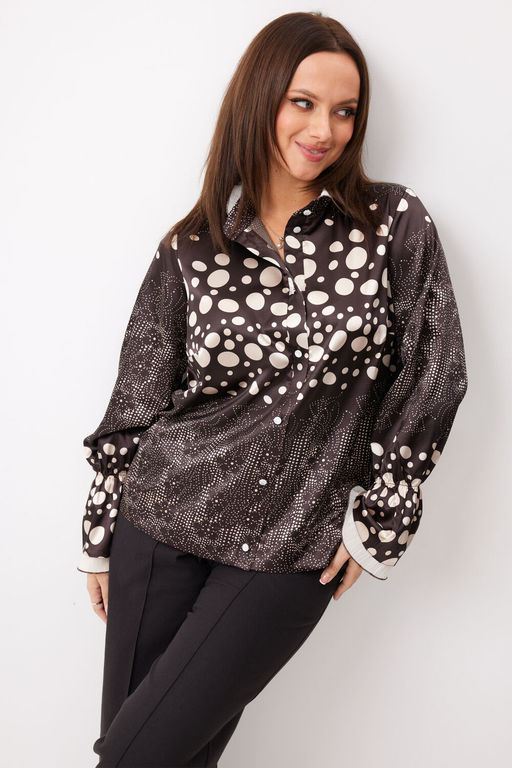 Блуза BegiModa 4145 шоколад