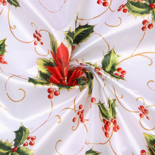 Скатерть Доляна В преддверии Рождества 145*260 см, 100% п/э  фото 7