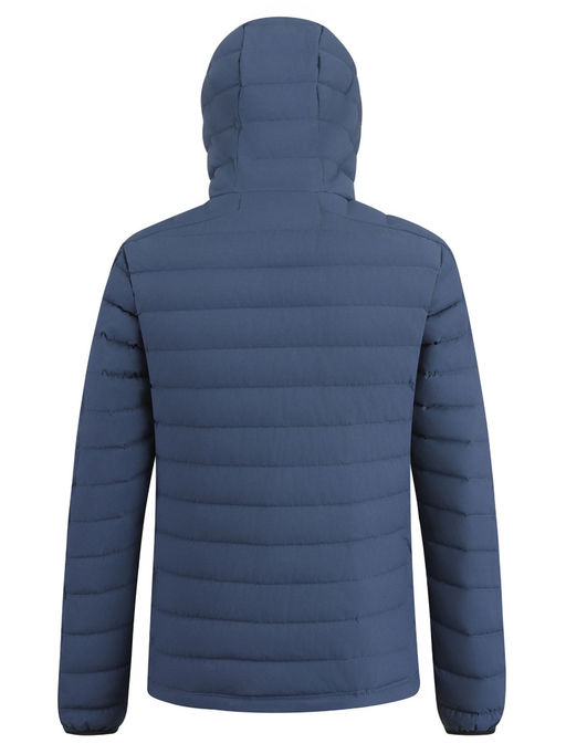 Куртка мужская стёганая с капюшоном с графеновой подкладкой синего цвета 9623_1S