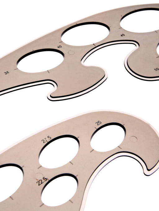 Набор лекало, 3 штуки