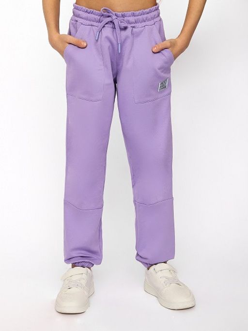 CRB wear/CWJG 70295-45-342 Брюки для девочки,лаванда/Ex.Cherubino