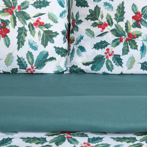 Постельное бельё Этель евро Winter berries 200х217 см,220х240 см,70х70 см -2 шт, поплин фото 4