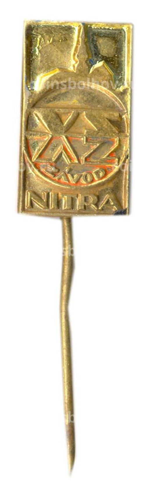 Значок рекламный завод NITRA