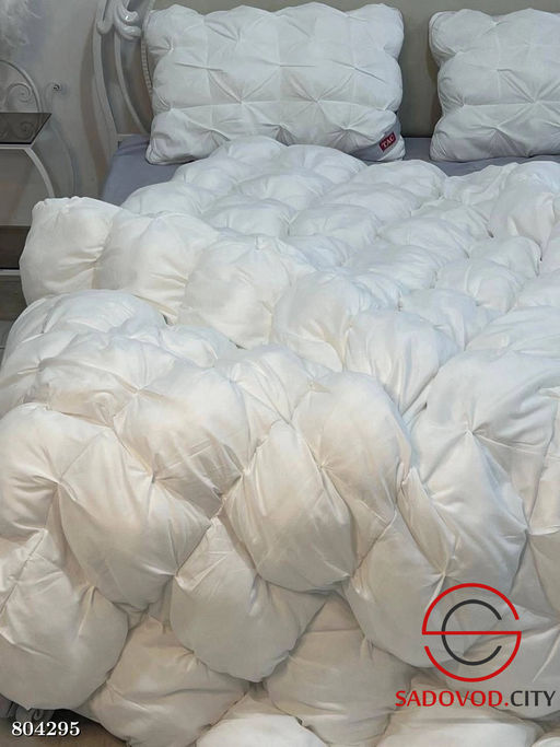 Одеяло, пуховое с буфами