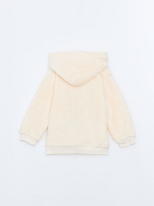 Kap??onlu Uzun Kollu K?z ?ocuk Fermuarl? Sweatshirt - Waikiki фото 3