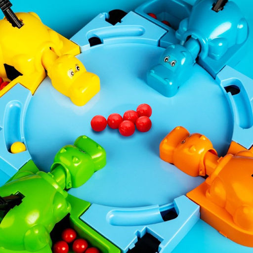 Настольная игра на скорость Накорми Бобо, 4 бегемотика - Лас играс kids фото 5