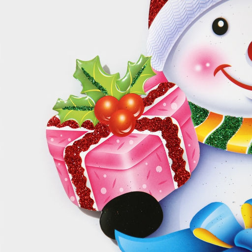 Новогодний топпер декоративный Снеговик, 22,5х70,5 см - Simaland фото 5