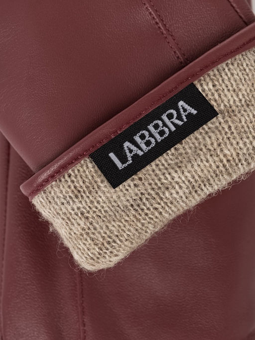 Перчатки жен п/ш LB-3512-sh wine