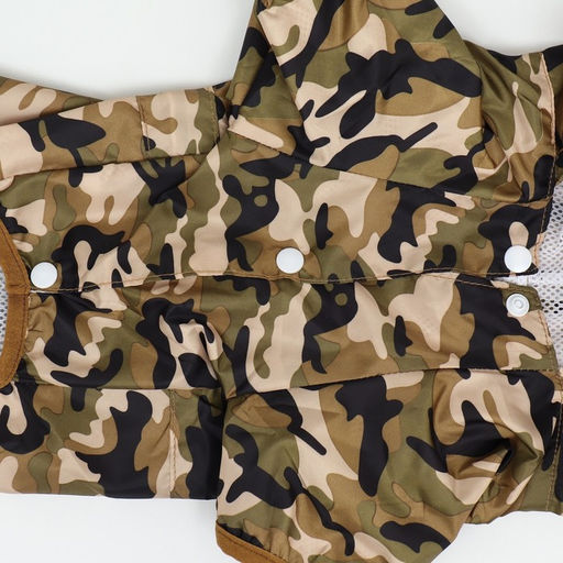 Комбинезон для собак, демисезонный с подкладом, размер 2XL (ДС 42, Ог 56 см), камуфляжный - Simaland фото 11